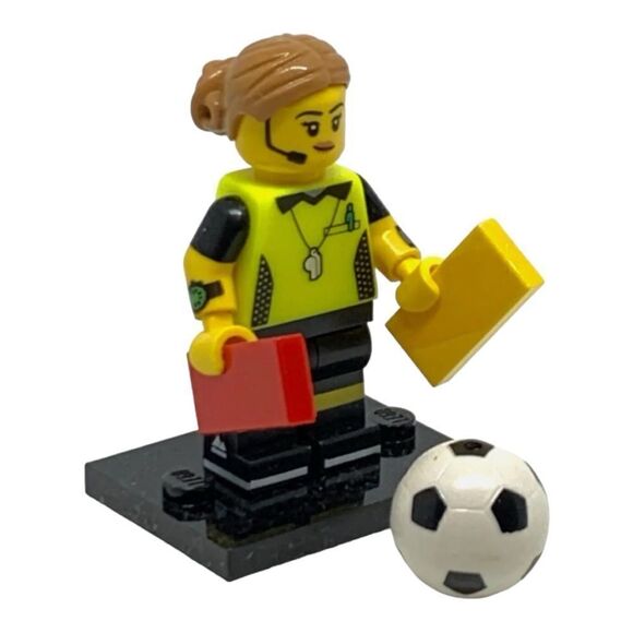 Lego Series 24 Soccer / Football Referee 71037 Collectible Minifigure Series 24 - Picture 4 of 6